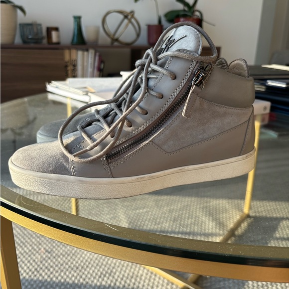Giuseppe Zanotti Gray Sneakers - Picture 6 of 6